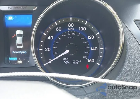 2011 Hyundai Sonata Hybrid z USA, uszkodzony, nr VIN KMHEC4A4XBA004636